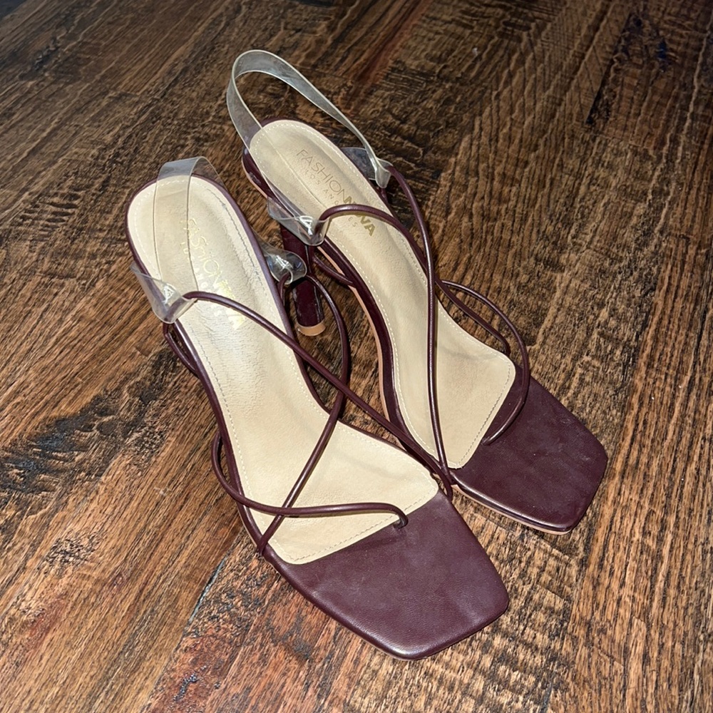 Brown FN Heels 🤎